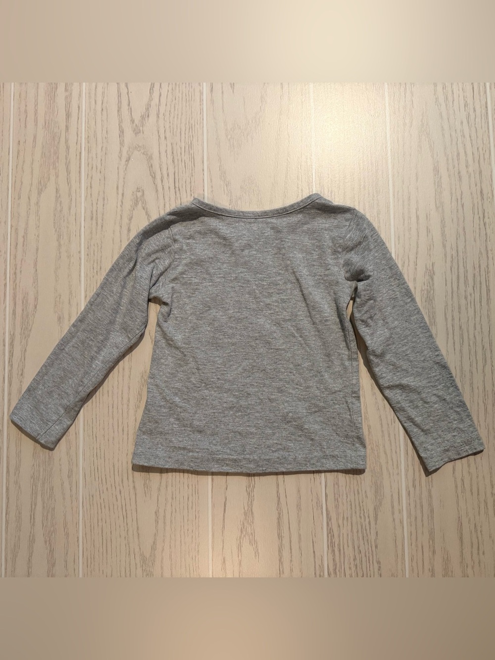 Disney The Little Mermaid Ariel Girls 3T Gray Long Sleeve Graphic Shirt - Picture 5 of 6